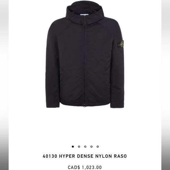 New Stone Island Hyper Dense Nylon Raso Size: Large - Picture 3 of 11